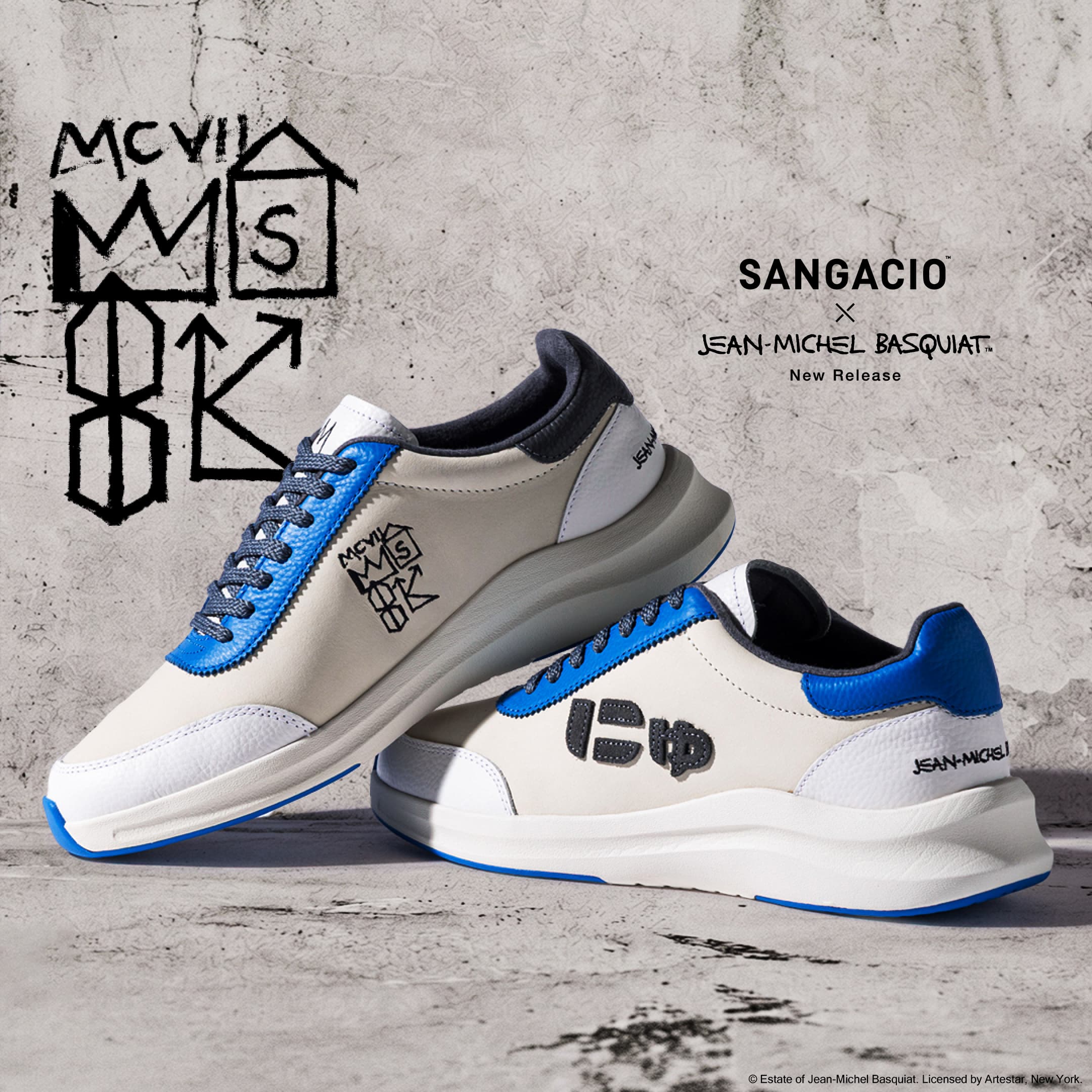 ｜予告｜抽選販売｜にゅ～ず『バスキア』BLUE / CREAM