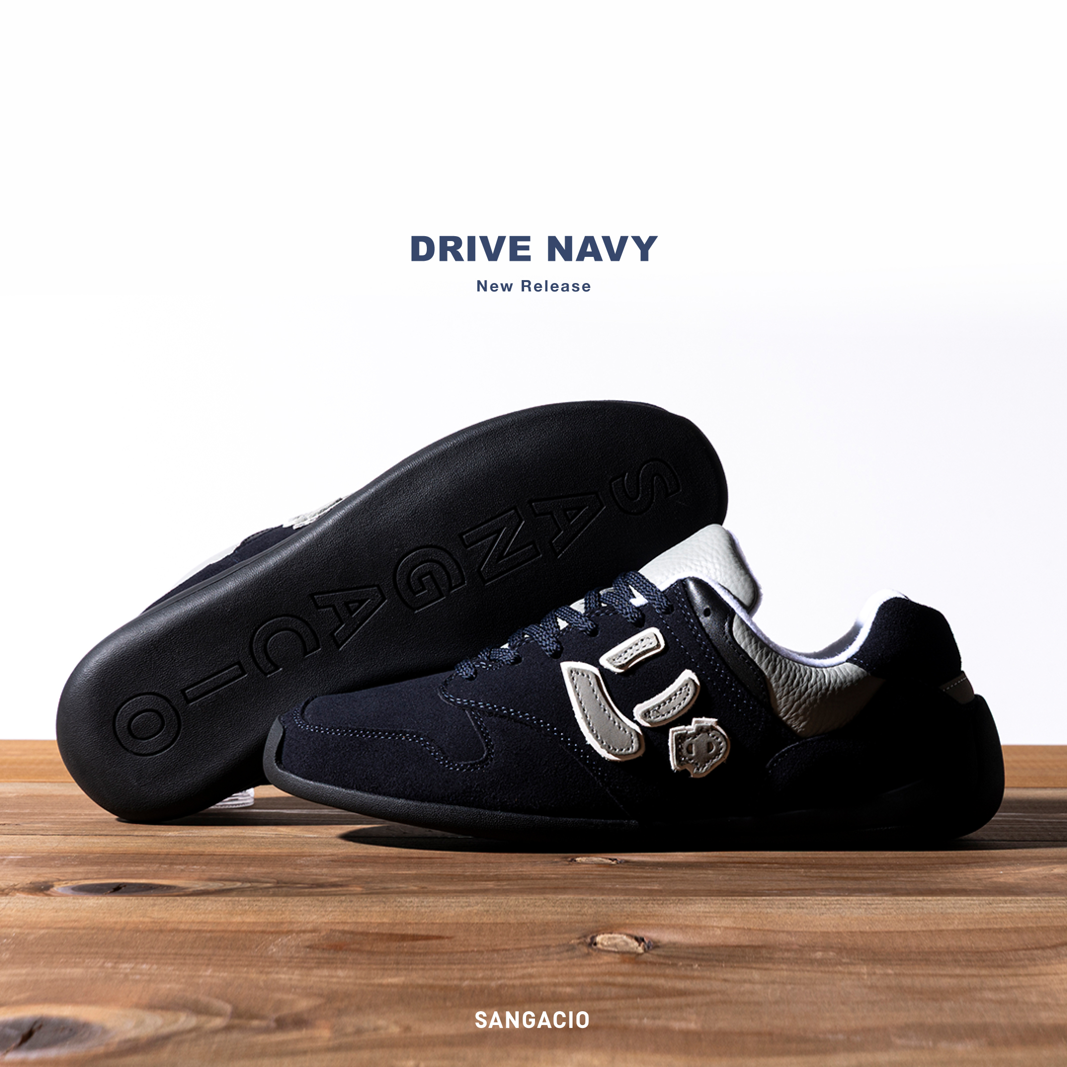 ｜限定385足｜ DRIVE『NAVY』