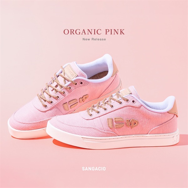Sangaclo スニーカー にゅ にゅ～ずORGANIC 『PINK』｜抽選販売｜ | SANGACIO